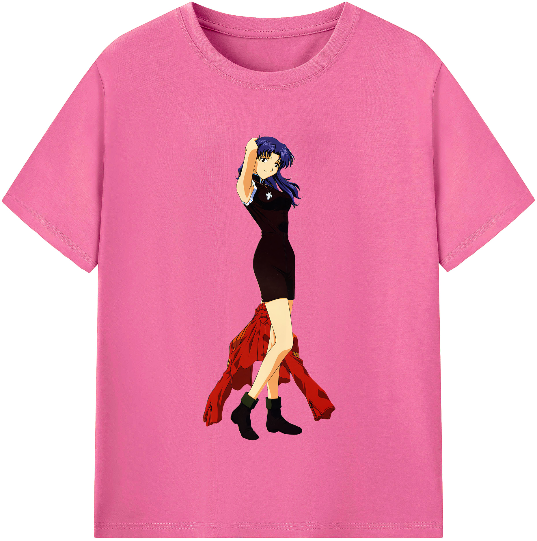 （画像用） EVA 新世紀エヴァンゲリオン レディースカジュアルプリントTシャツ（綿100％）